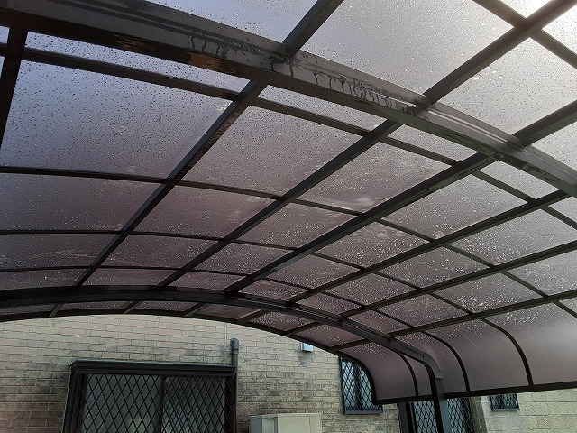 カーポート屋根交換工事完了